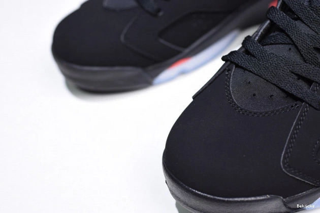 Reps BK 384664-060 air jordan 6 retro black infrared 1106